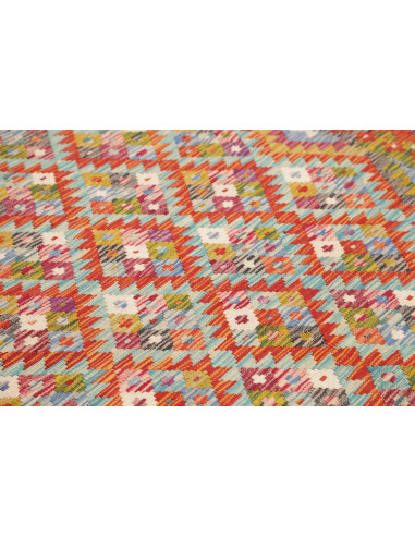 Tappeto Kilim Afghanistan 175x240 Rosso Terraco