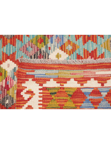 Tappeto Kilim Afghanistan 175x240 Rosso Terraco