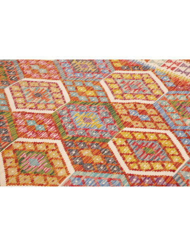 Rug Kilim Afghanistan 176x253 Red Orange Blue G