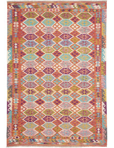 Tappeto Kilim Afghanistan 176x257 Terracotta Ve