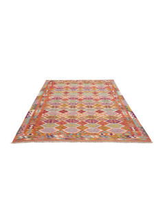 Tappeto Kilim Afghanistan 176x257 Terracotta Ve 2