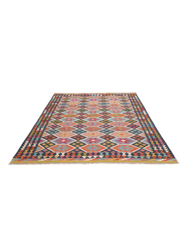 Rug Kilim Afghanistan 179x253 Navy Blue Turquoi