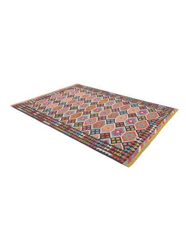 Rug Kilim Afghanistan 179x253 Navy Blue Turquoi
