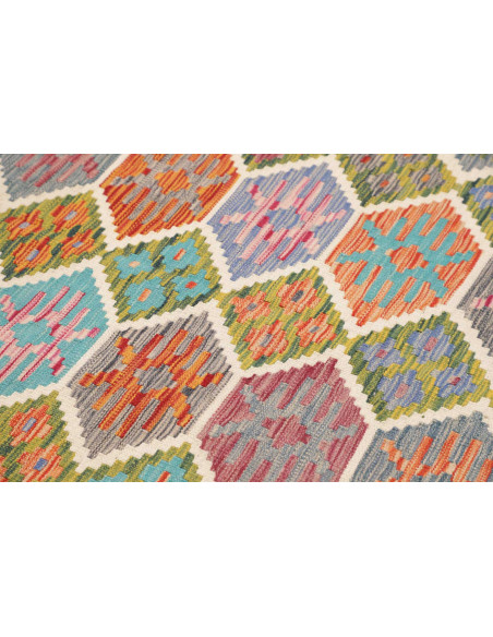Rug Kilim Afghanistan 179x249 Olive Green Sky B