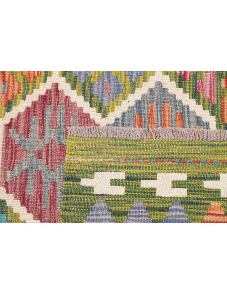 Tappeto Kilim Afghanistan 179x249 Verde Oliva C