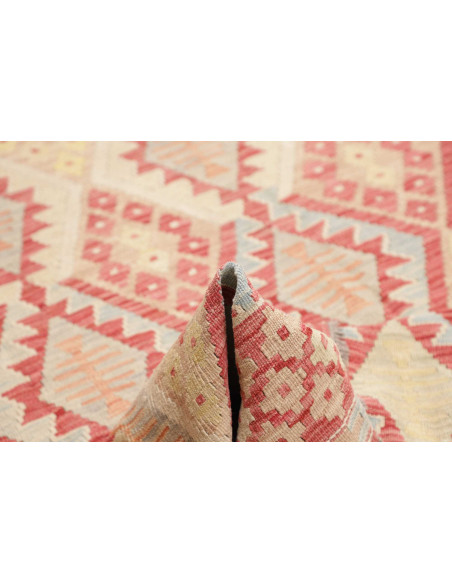 Tappeto Kilim Afghanistan 179x235 Rosso Corallo