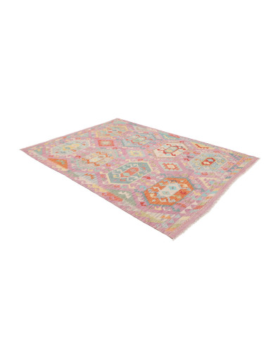Rug Kilim Afghanistan 174x231 Pastel Pink Light