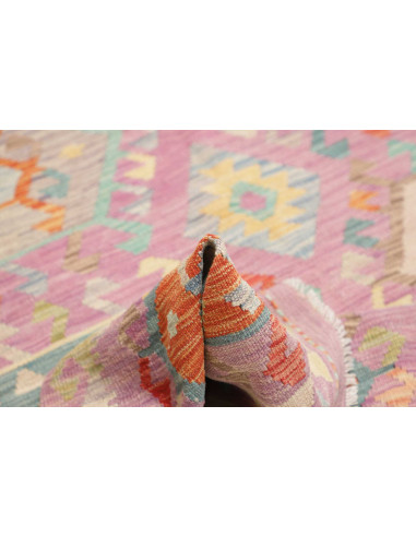 Rug Kilim Afghanistan 174x231 Pastel Pink Light