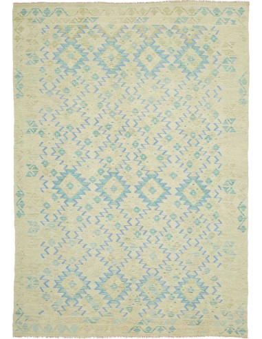 Hand Made Rug Kilim Afghanistan 173x250 Beige L