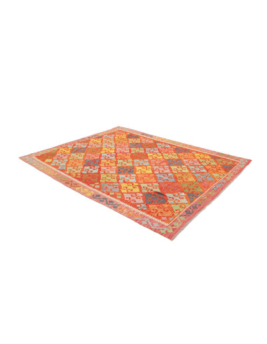 Hand Made Rug Kilim Afghanistan 190x235 Orange