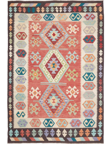 Hand Made Rug Kilim Afghanistan 178x260 Terraco