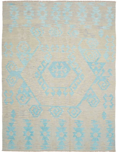 Hand Made Rug Kilim Afghanistan 184x244 Beige L