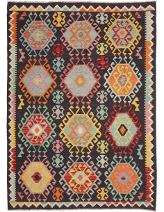Hand Made Rug Kilim Afghanistan 178x244 Multico