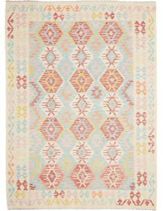 Hand Made Rug Kilim Afghanistan 180x243 Pastel