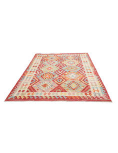 Hand Made Rug Kilim Afghanistan 175x238 Red Mul 2