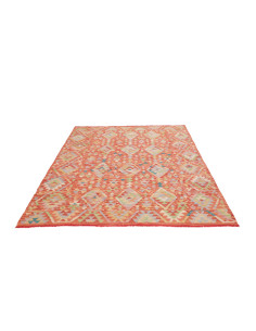 Hand Made Rug Kilim Afghanistan 174x239 Rust Or 2