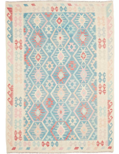 Tappeto Originale Kilim Afghanistan 176x242 Blu