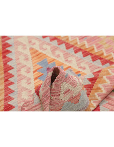 Hand Made Rug Kilim Afghanistan 109x157 Pink Bl