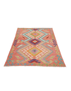 Hand Made Rug Kilim Afghanistan 101x156 Peach O 2