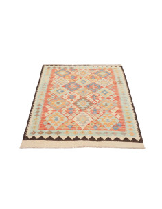 Hand Made Rug Kilim Afghanistan 95x149 Orange L 2