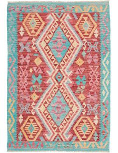 Tappeto Originale Kilim Afghanistan 100x141 Ros