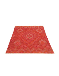 Hand Made Rug Kilim Afghanistan 104x150 Red Ora 2