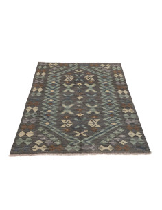 Tappeto Originale Kilim Afghanistan 101x149 Gri 2
