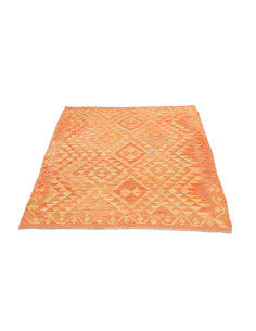 Hand Made Rug Kilim Afghanistan 106x145 Orange 2