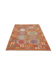 Hand Made Rug Kilim Afghanistan 125x196 Orange 2