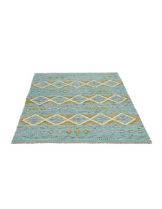 Hand Made Rug Kilim Afghanistan 123x176 Aqua Bl 2