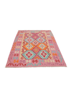 Hand Made Rug Kilim Afghanistan 123x193 Fuchsia 2