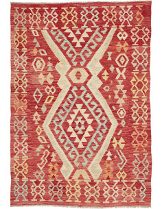 Tappeto Originale Kilim Afghanistan 128x186 Ros