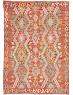 Hand Made Rug Kilim Afghanistan 129x180 Terraco
