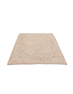 Hand Made Rug Kilim Afghanistan 134x181 Beige G 2