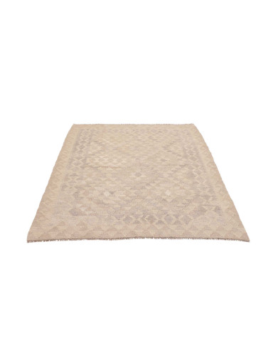 Hand Made Rug Kilim Afghanistan 134x181 Beige G