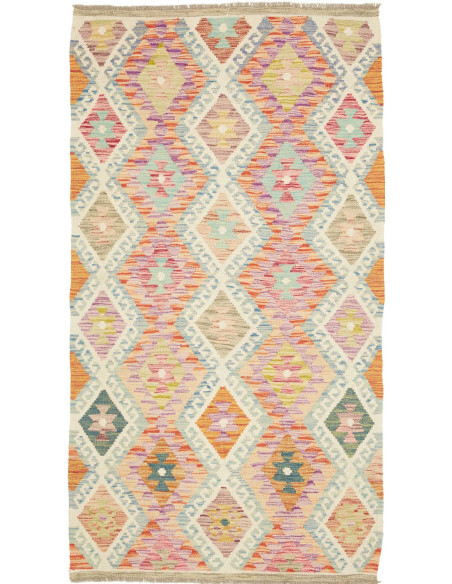 Tappeto Originale Kilim Afghanistan 107x197 Cre