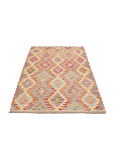 Hand Made Rug Kilim Afghanistan 106x198 Pastel 2