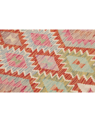 Hand Made Rug Kilim Afghanistan 105x193 Pink Mi