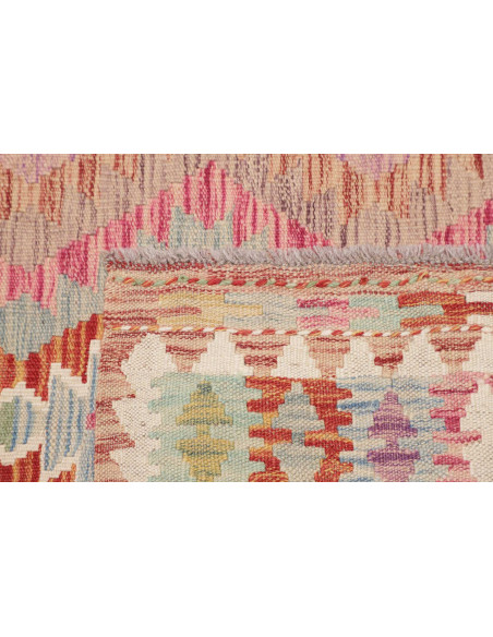 Hand Made Rug Kilim Afghanistan 105x193 Pink Mi