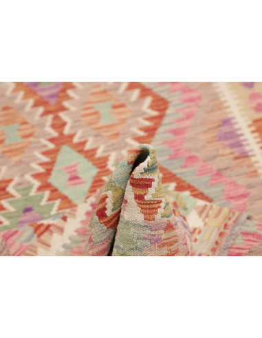 Hand Made Rug Kilim Afghanistan 105x193 Pink Mi