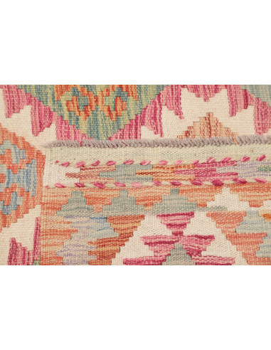 Tappeto Originale Kilim Afghanistan 99x198 Rosa