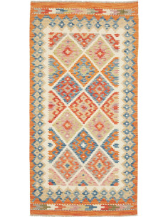 Tappeto Originale Kilim Afghanistan 100x197 Ara