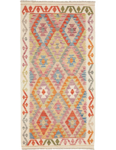 Tappeto Originale Kilim Afghanistan 102x200 Ara