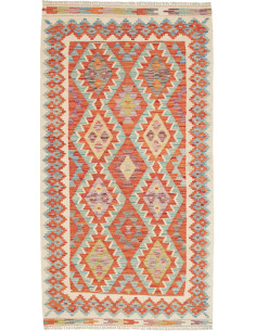 Tappeto Originale Kilim Afghanistan 103x190 Ara