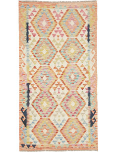Tappeto Originale Kilim Afghanistan 104x193 Cre