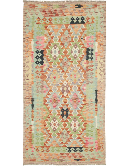 Tappeto Originale Kilim Afghanistan 104x208 Ver