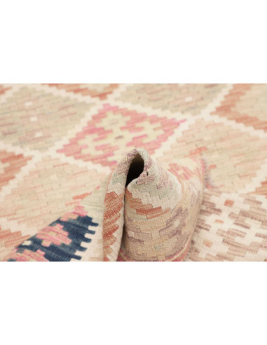 Tappeto Originale Kilim Afghanistan 98x191 Rosa