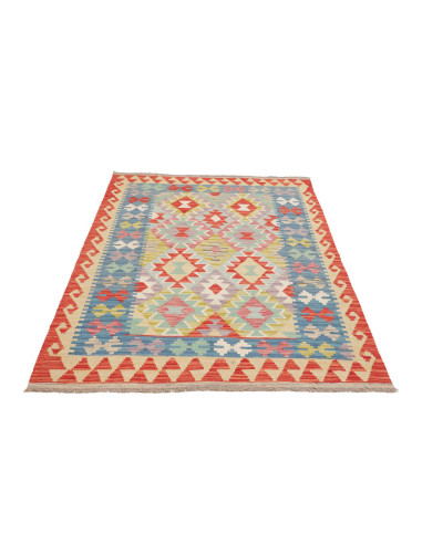Tappeto Originale Kilim Afghanistan 120x175 Blu
