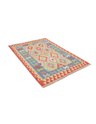 Hand Made Rug Kilim Afghanistan 120x175 Sky Blu
