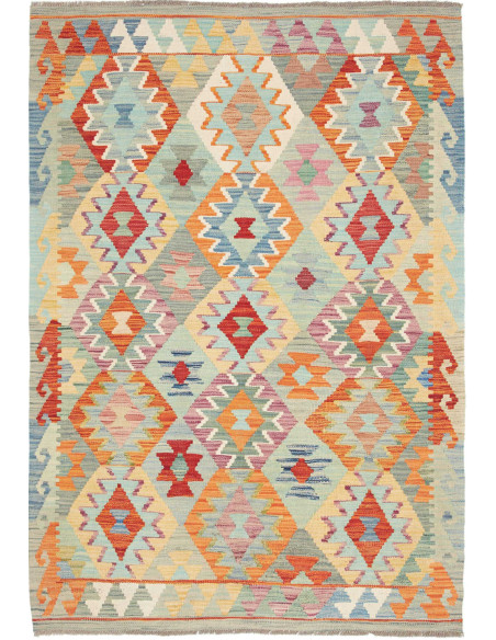 Tappeto Originale Kilim Afghanistan 123x179 Azz